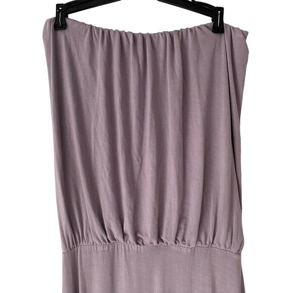 Young Fabulous & Broke Strapless NWTs Ombré Plum Purple Maxi Dress size medium - Picture 4 of 7